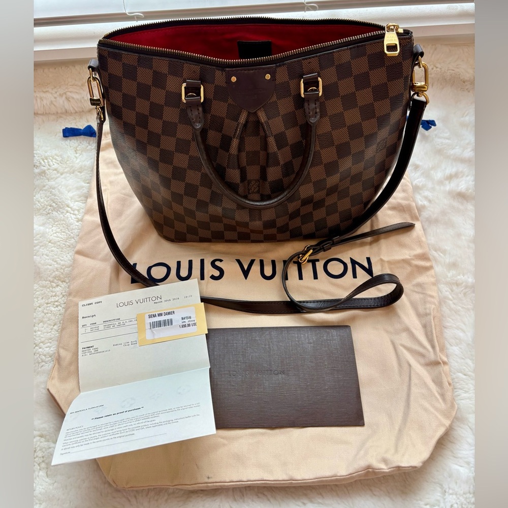 AUTHENTIC Louis Vuitton Siena PM Crossbody Handbag